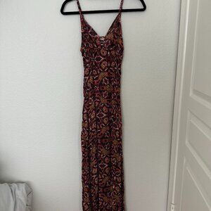 Long floral billabong dress
